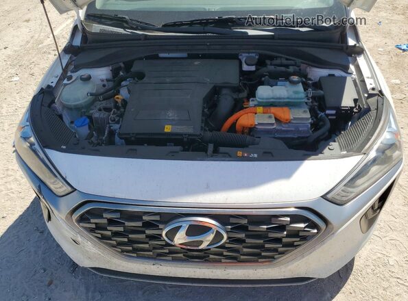 KMHC65LC3LU229361 2020 HYUNDAI IONIQ Белый Вид задней части салона