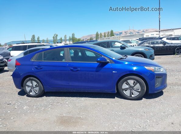 KMHC65LC3LU237329 2020 HYUNDAI IONIQ HYBRID Blue Սալոնի հետևի տեսք