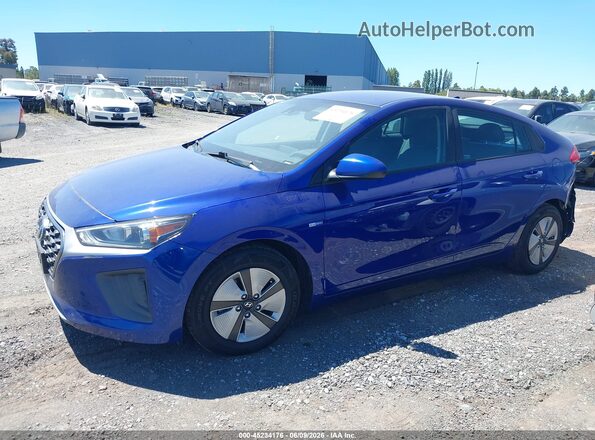KMHC65LC3LU237329 2020 HYUNDAI IONIQ HYBRID Blue Սալոնի 360 աստիճան տեսք