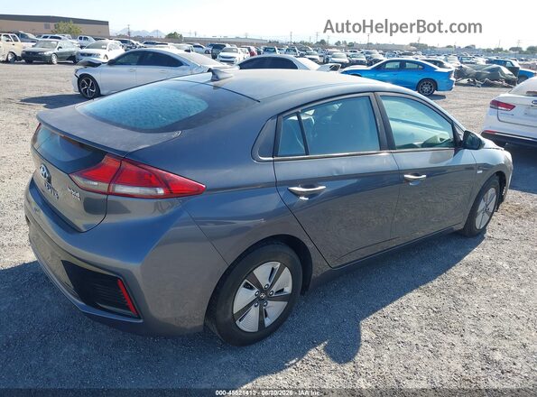 KMHC65LC4JU066250 2018 HYUNDAI IONIQ HYBRID Gray Rear right