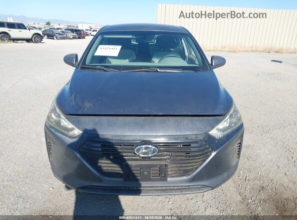 KMHC65LC4JU066250 2018 HYUNDAI IONIQ HYBRID Gray Instrument cluster view