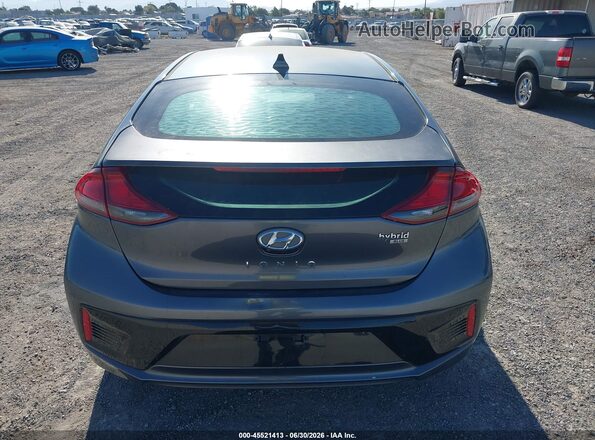 KMHC65LC4JU066250 2018 HYUNDAI IONIQ HYBRID Gray 