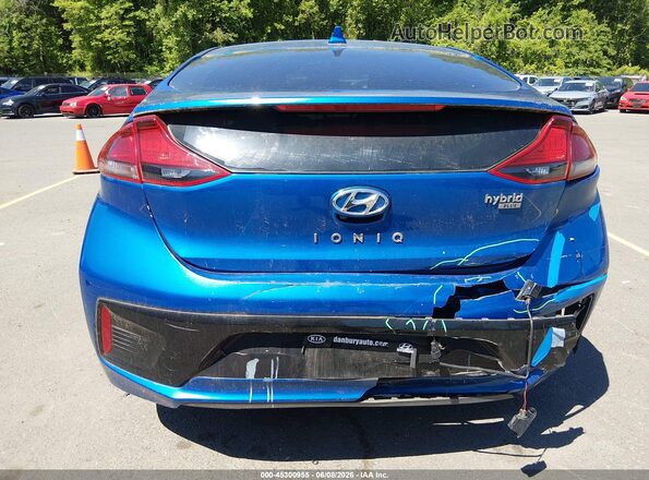KMHC65LC4JU084568 2018 HYUNDAI IONIQ HYBRID Blue Դիմացի տեսք