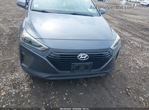 KMHC65LC4JU102924 2018 HYUNDAI IONIQ HYBRID Gray Instrument cluster view