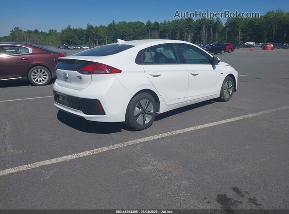 KMHC65LC4KU178709 2019 HYUNDAI IONIQ HYBRID White Հետևի աջ
