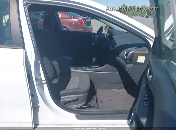 KMHC65LC4KU178709 2019 HYUNDAI IONIQ HYBRID White Սալոնի դիմացի տեսք