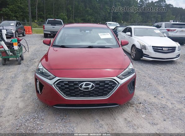 KMHC65LC4LU202413 2020 HYUNDAI IONIQ HYBRID Красный Вид щитка приборов
