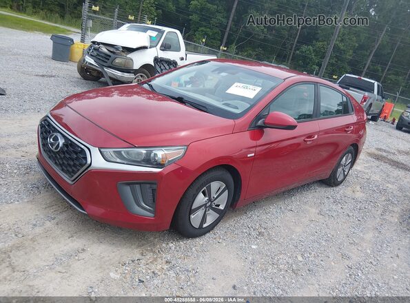 KMHC65LC4LU202413 2020 HYUNDAI IONIQ HYBRID Красный Передняя левая четверть