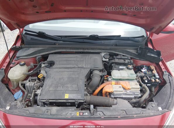 KMHC65LC4LU202413 2020 HYUNDAI IONIQ HYBRID Красный Вид сзади
