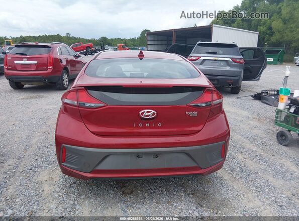 KMHC65LC4LU202413 2020 HYUNDAI IONIQ HYBRID Красный 