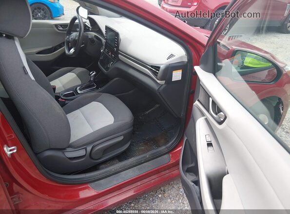 KMHC65LC4LU202413 2020 HYUNDAI IONIQ HYBRID Красный Вид салона спереди