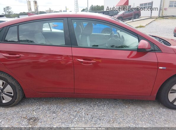 KMHC65LC4LU202413 2020 HYUNDAI IONIQ HYBRID Красный Вид задней части салона