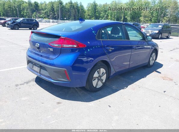 KMHC65LC4LU240157 2020 HYUNDAI IONIQ HYBRID Blue Trasero derecho