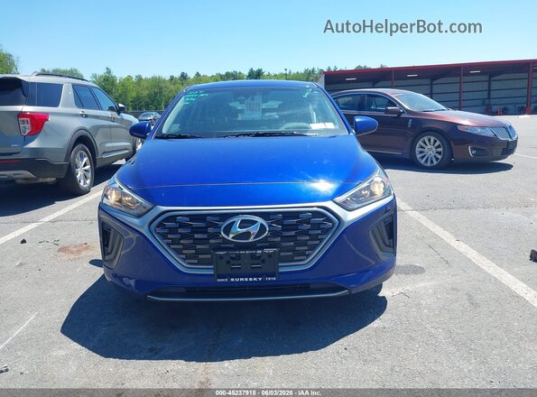 KMHC65LC4LU240157 2020 HYUNDAI IONIQ HYBRID Blue Vista del cuadro de instrumentos