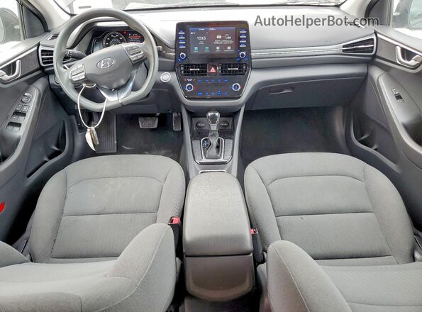 KMHC65LC4LU242524 2020 HYUNDAI IONIQ Black Вид панелі приладів
