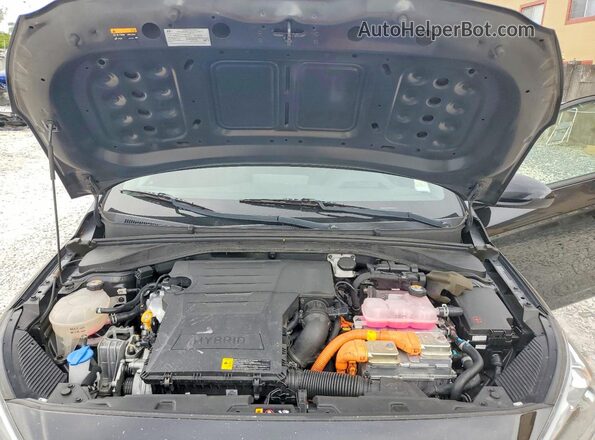 KMHC65LC4LU242524 2020 HYUNDAI IONIQ Black Вид задньої частини салону