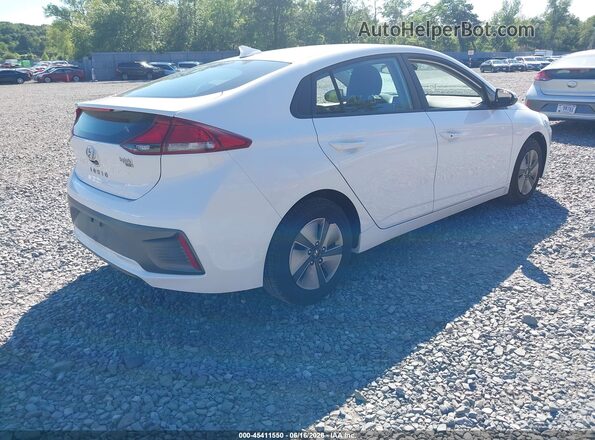 KMHC65LC4MU247031 2021 HYUNDAI IONIQ HYBRID White Tył prawy