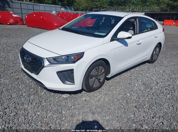 KMHC65LC4MU247031 2021 HYUNDAI IONIQ HYBRID White Przód lewy