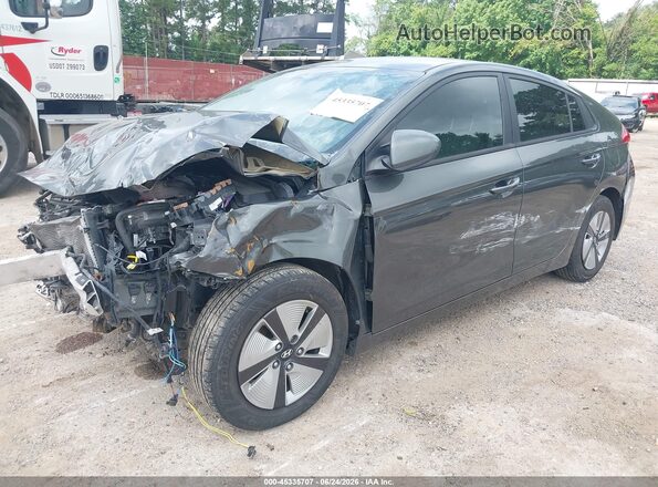 KMHC65LC4NU281360 2022 HYUNDAI IONIQ HYBRID Blue წინა მარცხენა ხედი სამი მეოთხედიდან