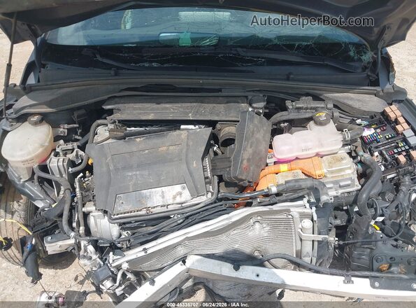 KMHC65LC4NU281360 2022 HYUNDAI IONIQ HYBRID Blue უკანა ხედი