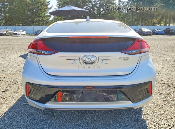 KMHC65LC5HU022364 2017 HYUNDAI IONIQ Silver Вид ззаду