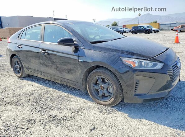 KMHC65LC5HU035986 2017 HYUNDAI IONIQ Charcoal Передня права чверть