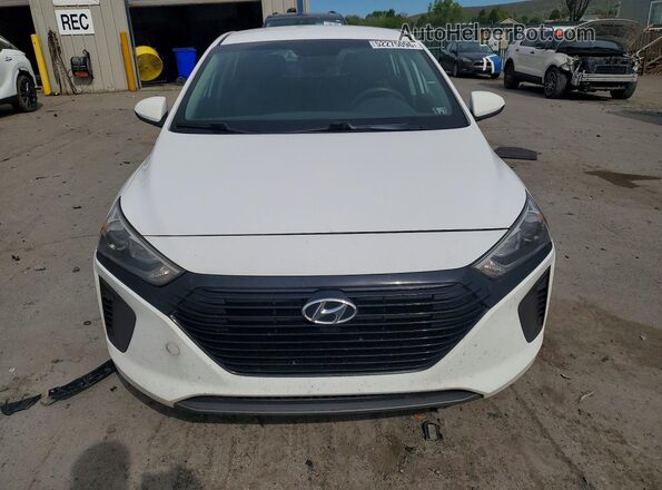 KMHC65LC5KU118678 2019 HYUNDAI IONIQ White Դիմացի տեսք