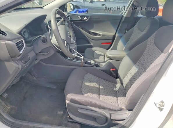 KMHC65LC5KU118678 2019 HYUNDAI IONIQ White Սալոնի դիմացի տեսք