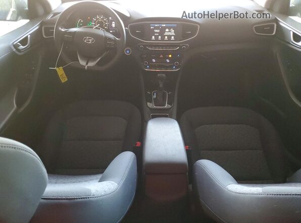 KMHC65LC5KU124996 2019 HYUNDAI IONIQ Blue 