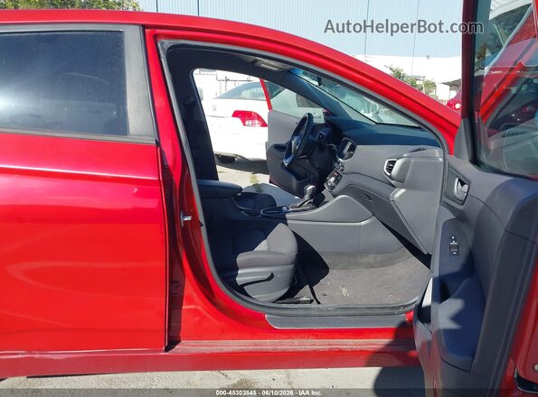 KMHC65LC5KU140227 2019 HYUNDAI IONIQ HYBRID Red Вид салону спереду