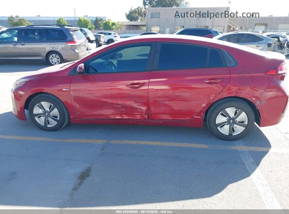 KMHC65LC5KU140227 2019 HYUNDAI IONIQ HYBRID Red Вид спереду
