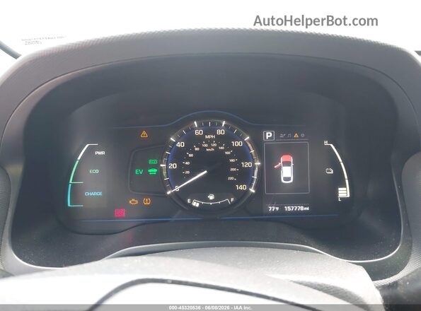 KMHC65LC5KU178931 2019 HYUNDAI IONIQ HYBRID Blue Vista de los asientos traseros