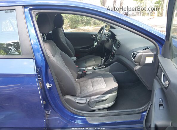 KMHC65LC5KU178931 2019 HYUNDAI IONIQ HYBRID Blue Vista interior delantera