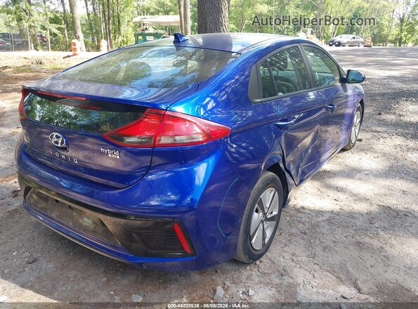 KMHC65LC5KU178931 2019 HYUNDAI IONIQ HYBRID Blue Trasero derecho