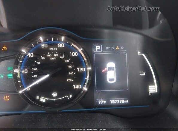 KMHC65LC5KU178931 2019 HYUNDAI IONIQ HYBRID Blue 