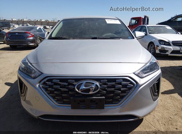 KMHC65LC5LU215588 2020 HYUNDAI IONIQ HYBRID Silver ხელსაწყოთა პანელის ხედი