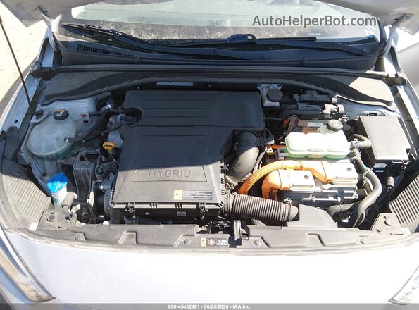 KMHC65LC5LU215588 2020 HYUNDAI IONIQ HYBRID Silver უკანა ხედი