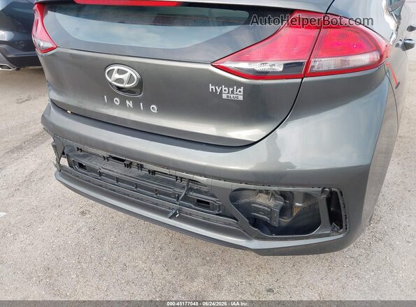 KMHC65LC5LU220614 2020 HYUNDAI IONIQ HYBRID Gray სალონის 360-გრადუსიანი ხედი