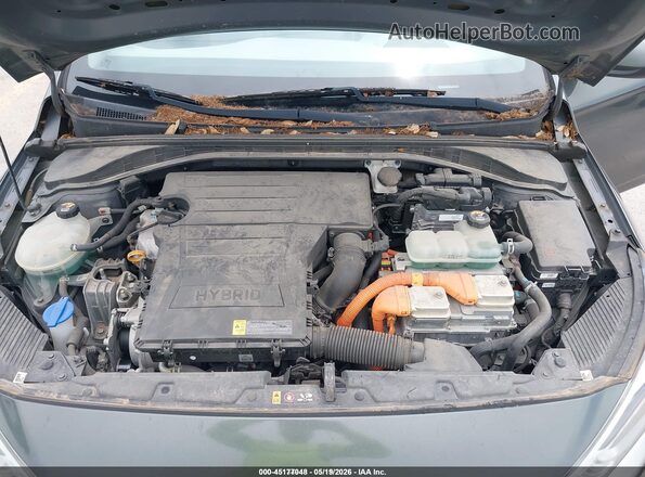 KMHC65LC5LU220614 2020 HYUNDAI IONIQ HYBRID Gray უკანა ხედი