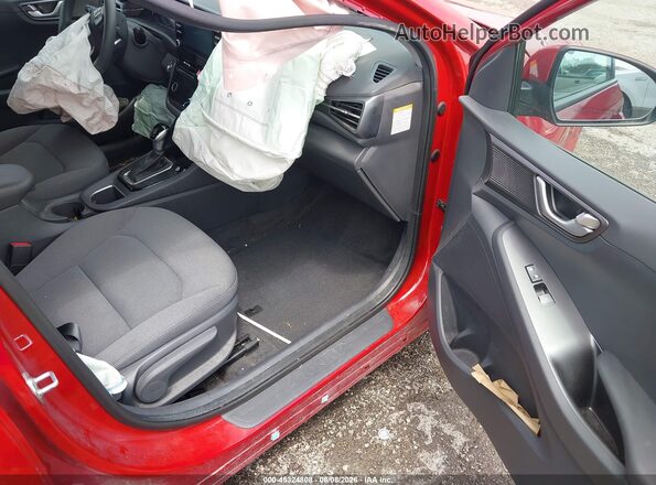 KMHC65LC5LU225957 2020 HYUNDAI IONIQ HYBRID Red Front interior view