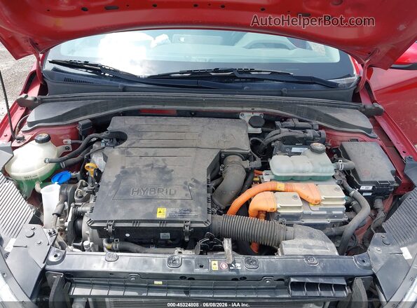 KMHC65LC5LU225957 2020 HYUNDAI IONIQ HYBRID Red Rear view