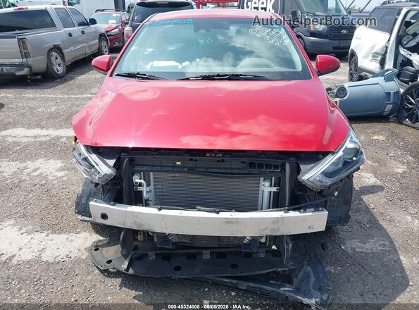 KMHC65LC5LU225957 2020 HYUNDAI IONIQ HYBRID Red Instrument cluster view