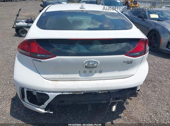 KMHC65LC5MU255011 2021 HYUNDAI IONIQ HYBRID White Vista frontal