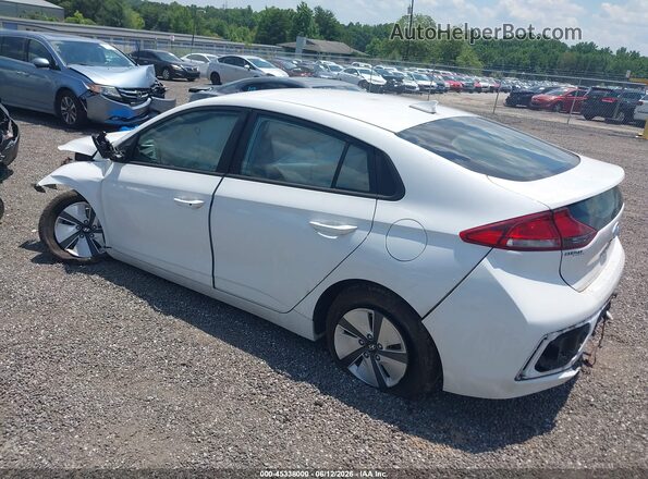 KMHC65LC5MU255011 2021 HYUNDAI IONIQ HYBRID White Trasero izquierdo