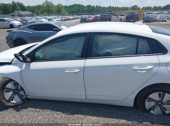 KMHC65LC5MU255011 2021 HYUNDAI IONIQ HYBRID White Vista interior trasera