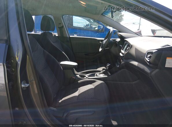 KMHC65LC6JU076455 2018 HYUNDAI IONIQ HYBRID Gray Vista interior delantera
