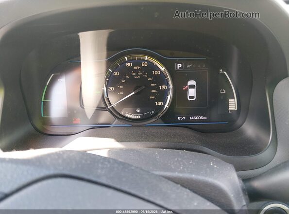 KMHC65LC6JU076455 2018 HYUNDAI IONIQ HYBRID Gray Vista de los asientos traseros