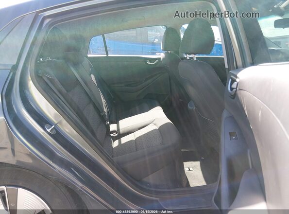 KMHC65LC6JU076455 2018 HYUNDAI IONIQ HYBRID Gray Vista de la etiqueta del VIN