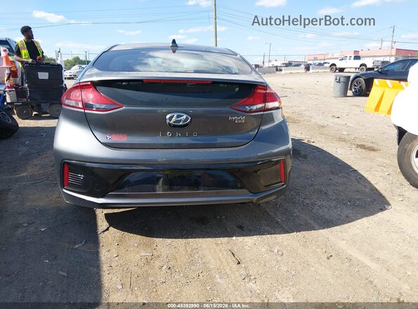 KMHC65LC6JU076455 2018 HYUNDAI IONIQ HYBRID Gray 
