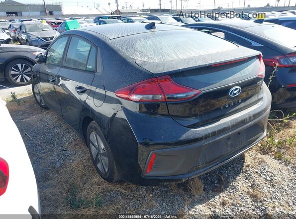 KMHC65LC6KU132685 2019 HYUNDAI IONIQ HYBRID Черный Задняя левая четверть